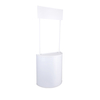Custom Logo Portable Pop Up Bar Counter Stable Table plastic promotion counter