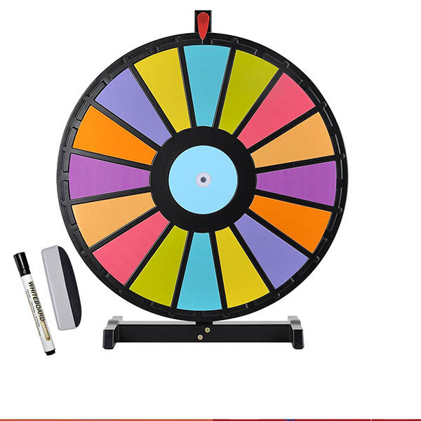 prize wheel with plastic base 24 inches plastic uptake