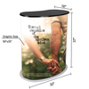 pop up promotion counter Kidney shape counter