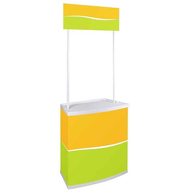 Custom Logo Portable Pop Up Bar Counter Stable Table promotion counter c