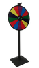 changeable prize wheel prize wheel with square/round iron base