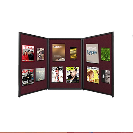 Folding Tradeshow Display Panel Board Wall Table top fabric folding panel
