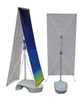 doubleside water base X stand for tade show X banner stand 