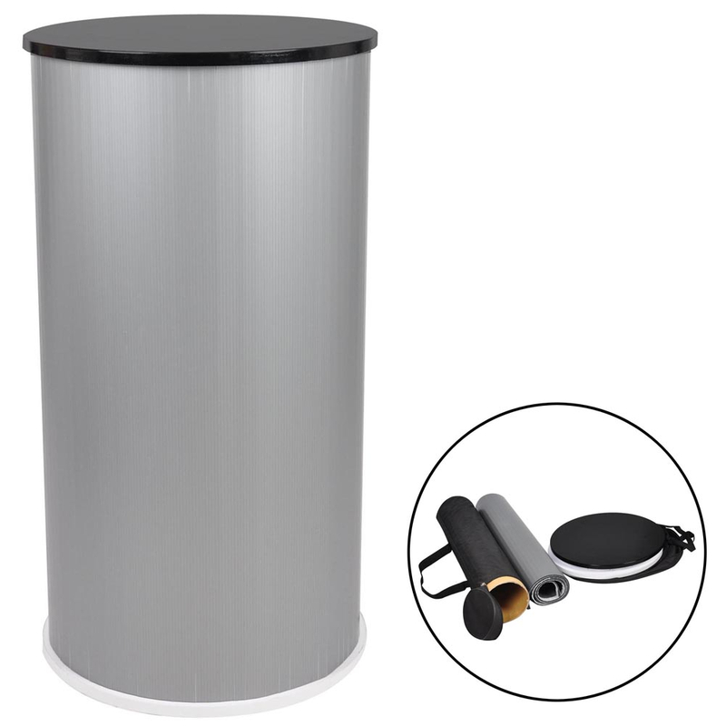 pop up promotion counter round promotion counter 