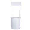 Custom Logo Portable Pop Up Bar Counter Stable Table plastic promotion counter