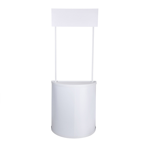 Custom Logo Portable Pop Up Bar Counter Stable Table plastic promotion counter