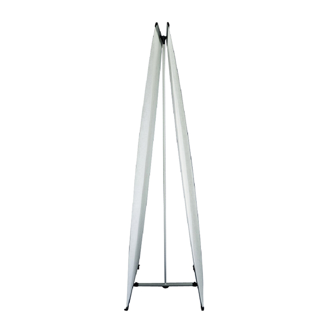 double side L stand for tade show L banner stand 