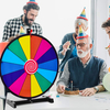 24inches Manufacturer Customization Colorful Tabletop Spinning Prize Wheel Game Lucky Draw of Fortune for Party And Promotion