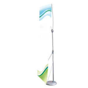 round base x stand for tade show X banner stand 