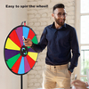 New Design 24 inches prize wheel with tripod