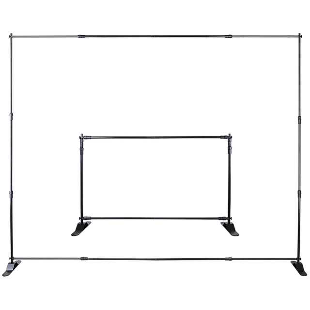Aluminum Backdrop Portable 8*10FT Adjustable Banner Stand
