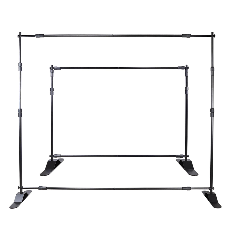 Display Stand Aluminum Black 8*10FT Display Rack