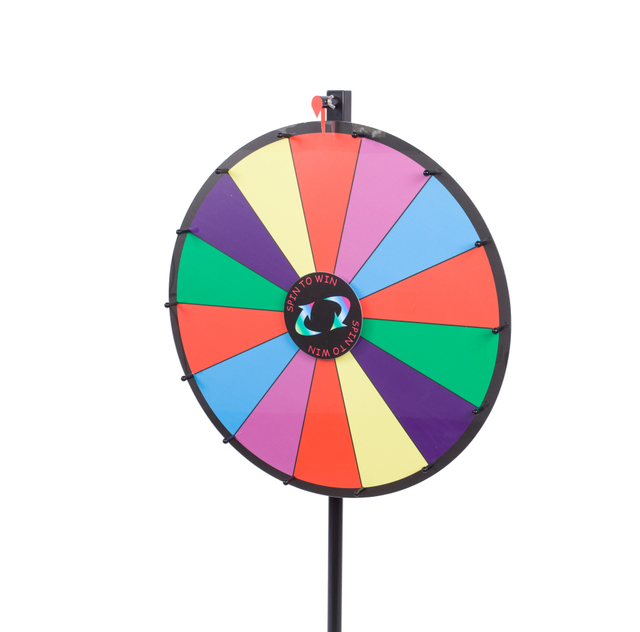 New Design 24 inches prize wheel with tripod
