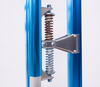 Aluminum Tool Stilts Silver Blue Adjustable 18 Inch 