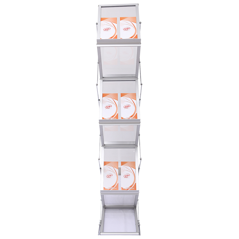 High Quality A5 Aluminum Display Brochure Holder