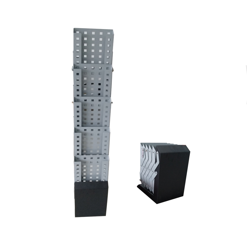 A4 Floor Standing Foldable Iron Magazine Display