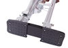 Aluminum Tool Stilts Silver Blue Adjustable 24 Inch 