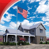 Custom flag 16FT Telescoping Flagpole 