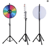 telescoping iron base prize wheel with tripod 