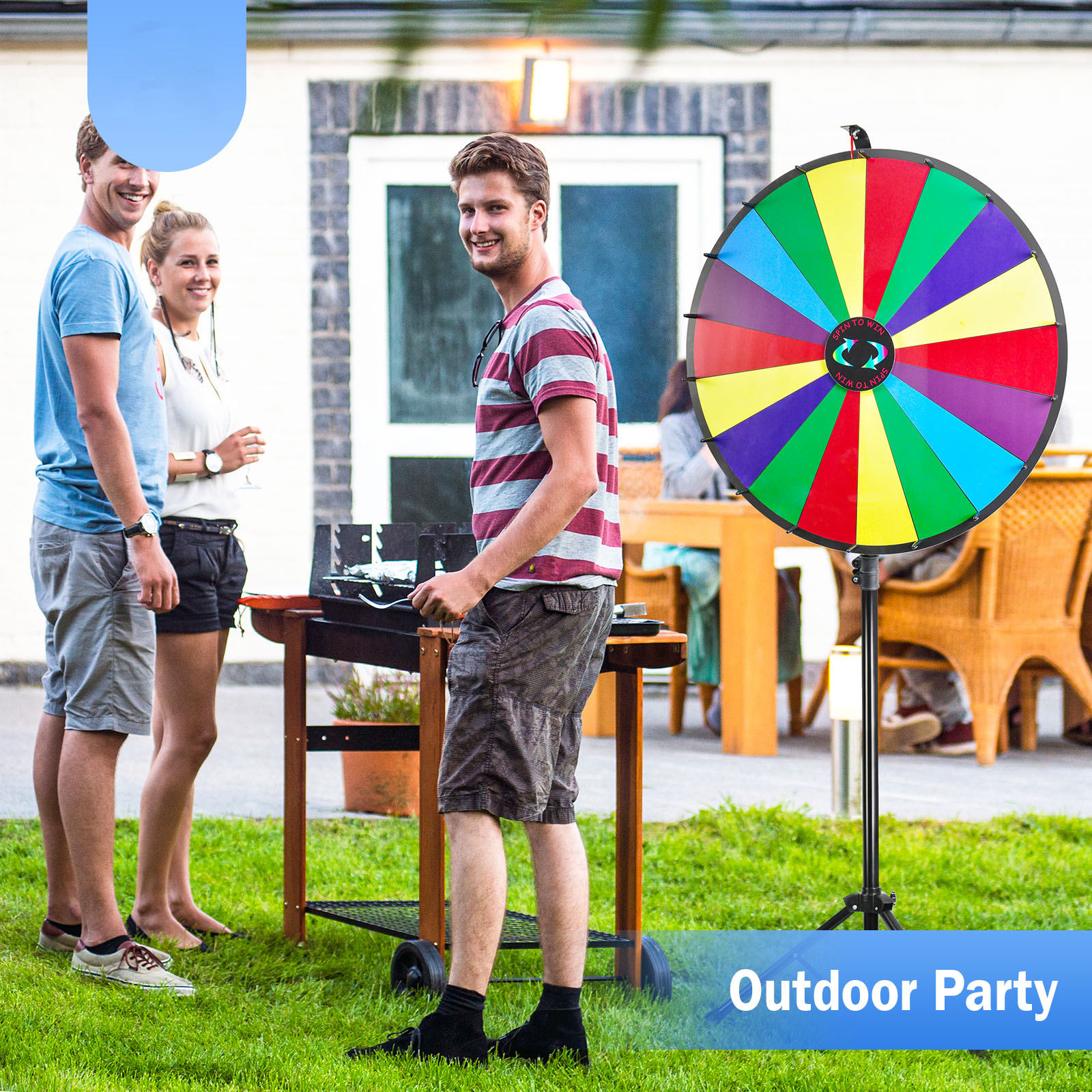 Customized 30 Inch Prize Wheel Large Size