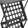 Iron Black Fold Durable Tabletop Brochure Display Stand