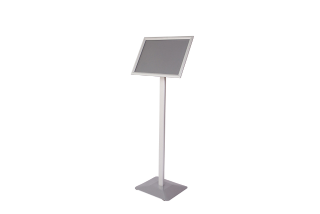 A3 Floor Standing Poster Display Stand Adjustable Aluminum Sign