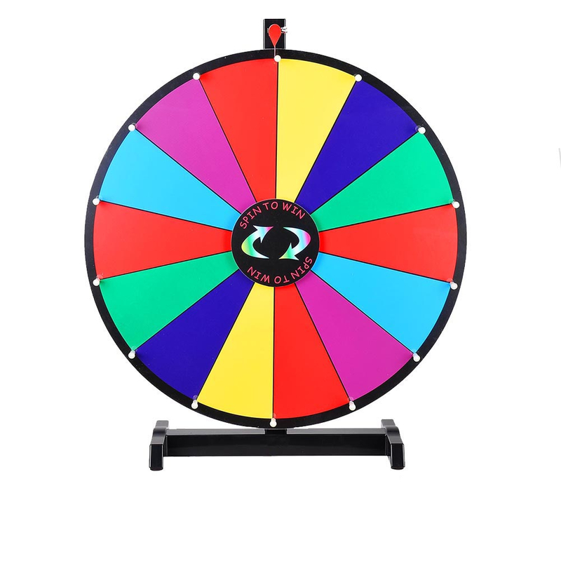 Hot Selling 24 Inch Activity Game Prize Wheel