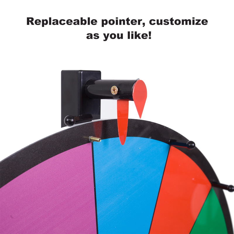 New Design 24 inches prize wheel with tripod