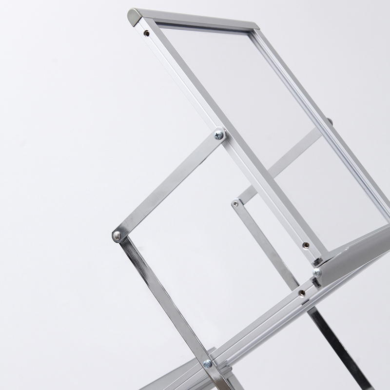 High Quality A5 Aluminum Display Brochure Holder