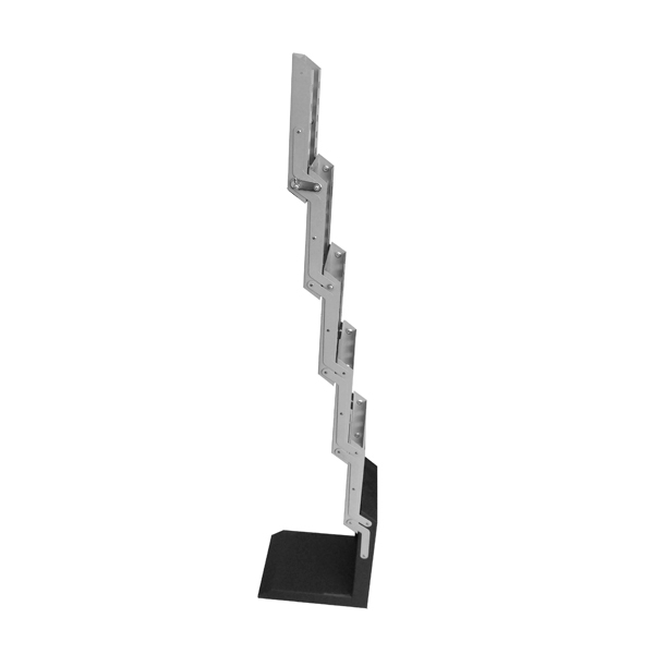 A4 Floor Standing Foldable Iron Magazine Display