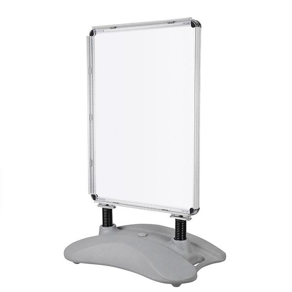 Promotion Outdoor Display Stand Aluminum Water Base Poster Stand
