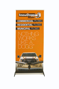 Promotional Sale Retractable Banner Stand Aluminum Roll Up