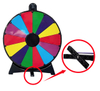 Source Manufacturer for Amazon Sellers ABS 12 Inches Hot Pick Prize Wheel of Fortune for Family Game or Promotion