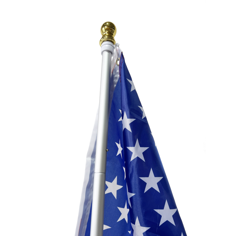out door PVC base aluminum 10FT flagpole