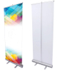 Factory Direct Sale Portable Lightweight Roll Up Banner Stand roll up model 2 