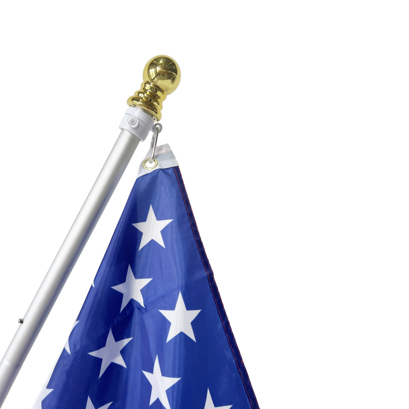 out door PVC base aluminum 10FT flagpole