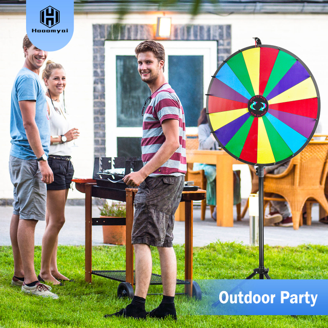 Customized 30 Inch Prize Wheel Large Size