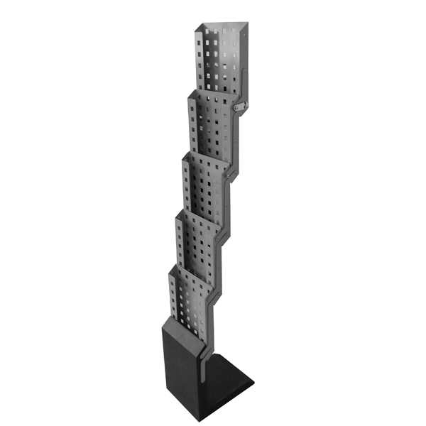 A4 Floor Standing Foldable Iron Magazine Display