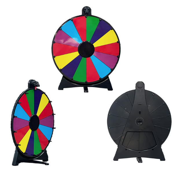 Source Manufacturer for Amazon Sellers ABS 12 Inches Hot Pick Prize Wheel of Fortune for Family Game or Promotion