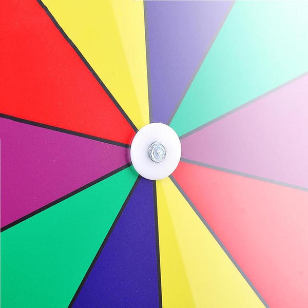  prize wheel with iron base 