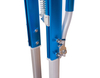 Aluminum Tool Stilts Silver Blue Adjustable 18 Inch 