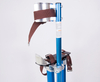 Aluminum Tool Stilts Silver Blue Adjustable 24 Inch 
