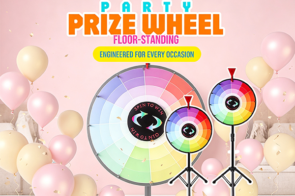 The Popular Interactive Device: Standing Prize Wheel